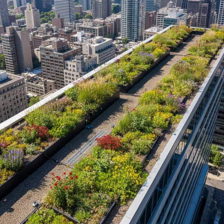 Toit végétalisé Hauts-de-Seine